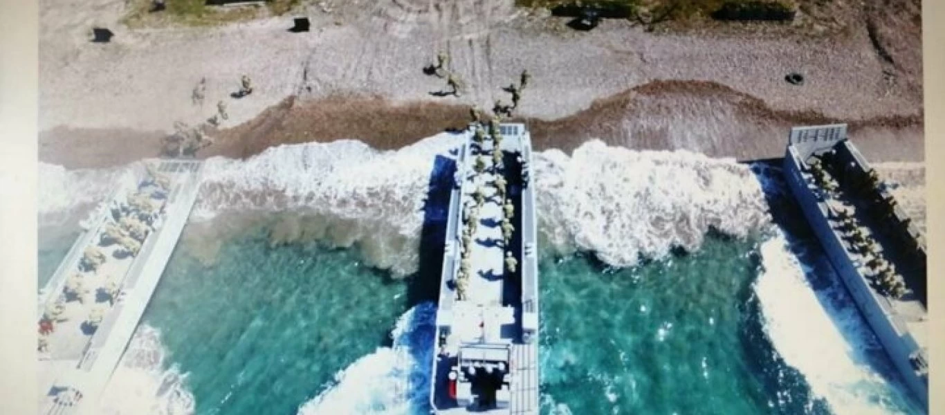 Η Τουρκία ετοιμάζεται για κρίση: Αιφνιδιαστική πρόβα απόβασης στα ελληνικά νησιά (φωτό)